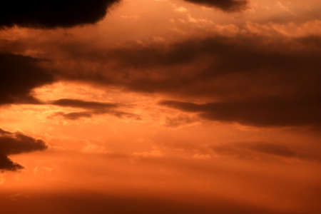Sky colorful cloudsの写真素材