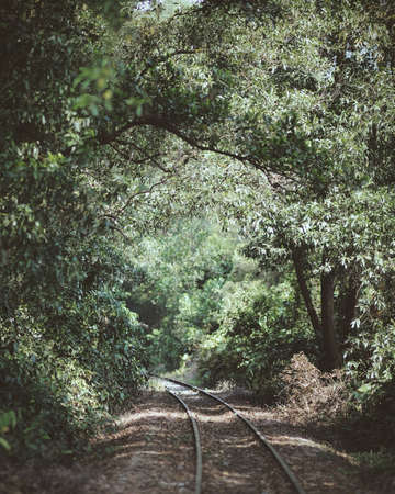 Old train trackの素材