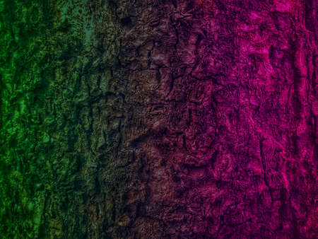 Abstract pattern textured background gradient neon color purple green blank space for design elements.の写真素材