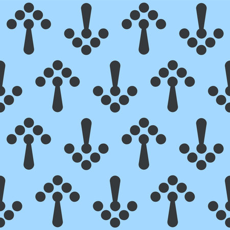 Seamless pattern with arrows. Vector background.のイラスト素材
