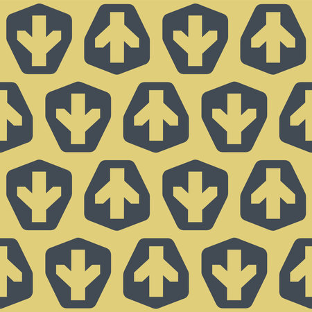Seamless pattern with arrows. Vector illustration. Eps 10.のイラスト素材