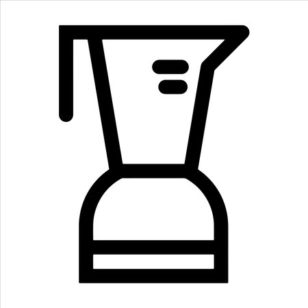 Coffee maker vector icon. Flat design style eps 10のイラスト素材