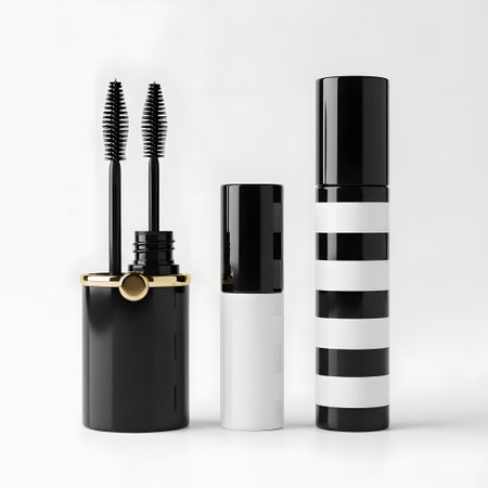 Mascara set on a white background. 3d rendering.の素材