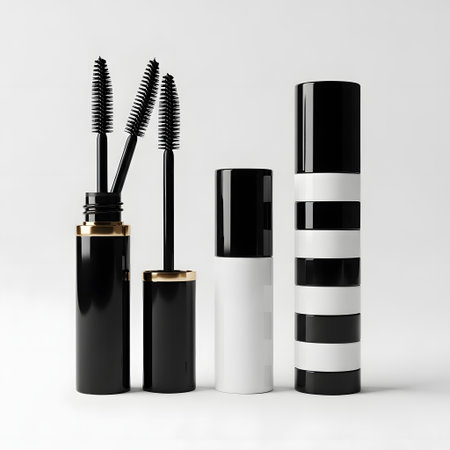 Mascara set on a white background. 3d rendering.の素材