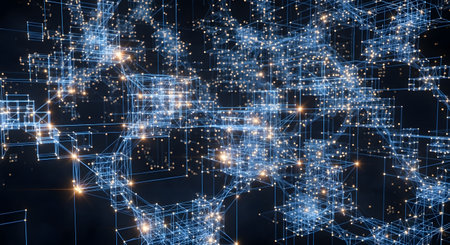 interior with grey sofa, coffee table and painting on the wallの素材