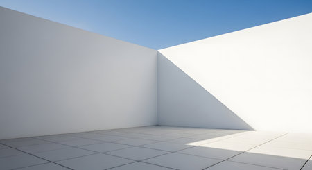 Blank white cosmetic bottle mockup on white background. 3d renderingの素材