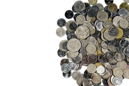 Saving money concept.money coin stack growing business