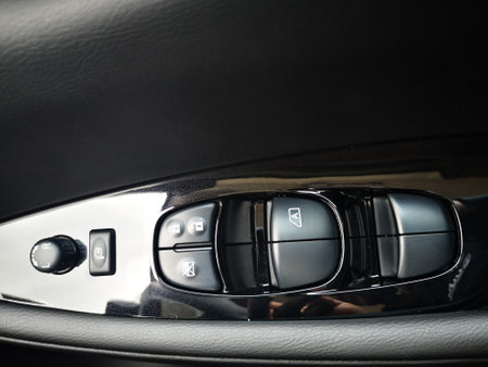 Bukit Tinggi Pahang,Malaysia - 24 Julai, 2019: Nissan Leaf Electric Car at motorshow in Aurel Sanctuary Bentong Pahangのeditorial素材