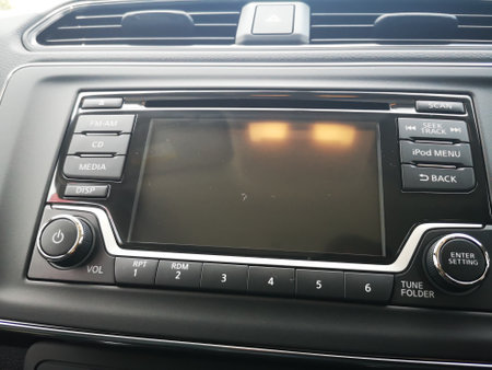 Bukit Tinggi Pahang,Malaysia - 24 Julai, 2019: Nissan Leaf Electric Car at motorshow in Aurel Sanctuary Bentong Pahangのeditorial素材