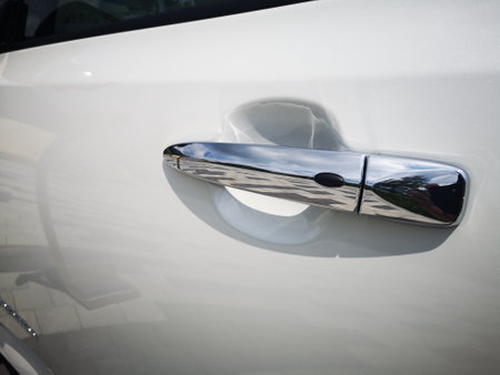 Bukit Tinggi Pahang,Malaysia - 24 Julai, 2019: Nissan Leaf Electric Car at motorshow in Aurel Sanctuary Bentong Pahangのeditorial素材