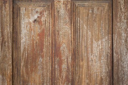 Old dark wooden texture. Natural background, top view.の写真素材