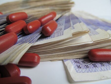 Drugs Money Iの写真素材