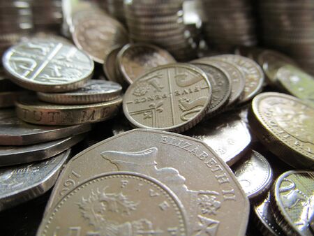 British coinsの写真素材