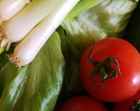 Fresh Summer saladの写真素材