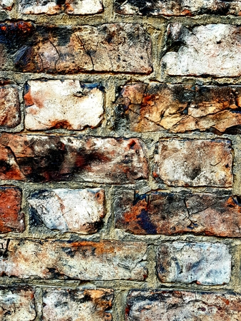 Brick Wall backgroundの写真素材
