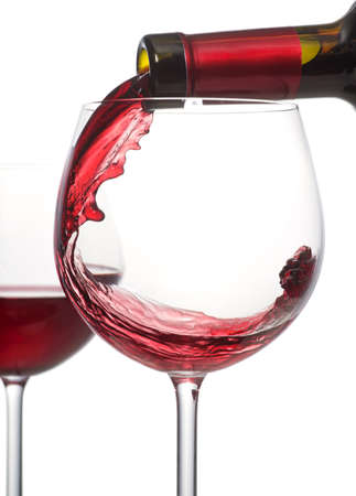 Red Wine Pourの写真素材
