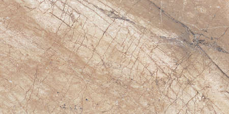 brown color stone design with natural marble veins rustic finish surface high resolution image use for wall tiles and wall paper design printの写真素材