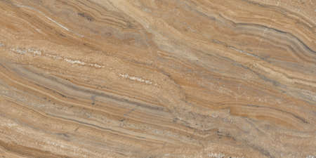 brown color natural marble design with cross veinsの写真素材