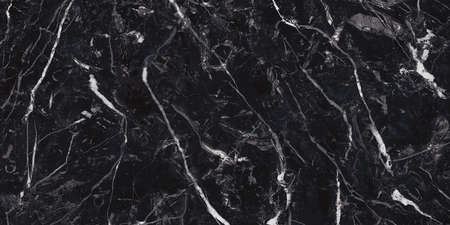 black marble design with white veins natural texture and veins use for wall tiles and wall paperの写真素材