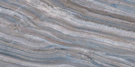 Blue Macaubas marble design with natural marble textureの写真素材