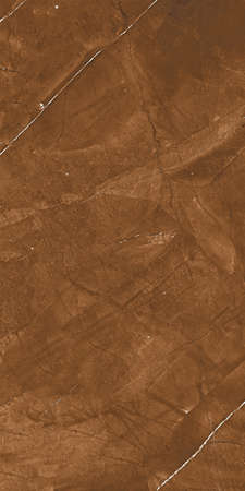 dark brown color AVANTE BRUNO marble design with gloss finish natural texture and veins tiles design imageの写真素材