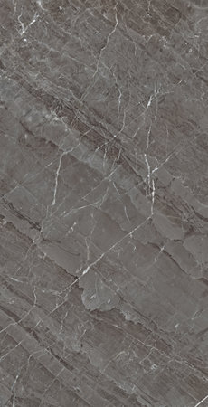 Dark grey color marble design with white veins natural marbleの写真素材