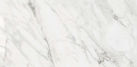 Statuario marble design polished finish with dark veins high resolution imageの写真素材