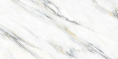 white color polished finish natural marble statuario tiles design with natural veinsの写真素材