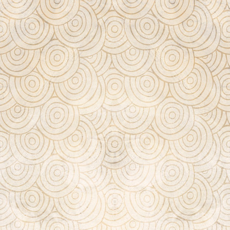 brown color round pattern design for wall tiles and wall paper imageの写真素材
