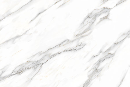 white color polished finish natural statuario marble design with natural veinsの写真素材