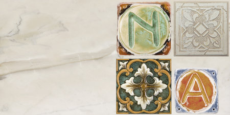 wall tiles design pattern for wallpaper ceramic tile textureの写真素材