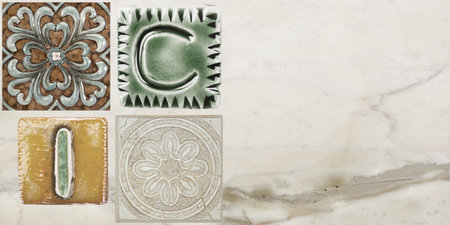 wall tiles design pattern for wallpaper ceramic tile textureの写真素材