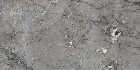 grey color with black natural veins marble designの写真素材