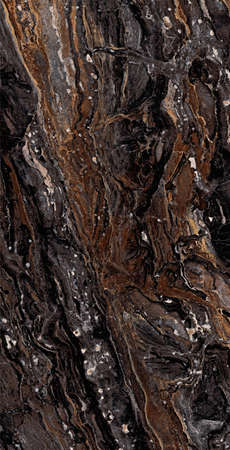 dark brown shade polished marble design with natural texture use for wall and floor tiles designの写真素材