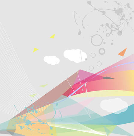 Abstract geometric design, vectorのイラスト素材