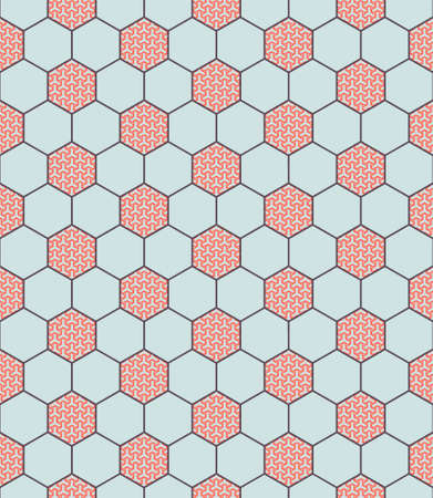 Modern Japanese ornament, seamless pattern, vectorのイラスト素材