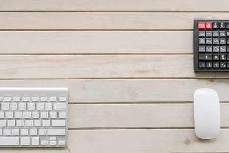 Working desktop concept ideaの写真素材