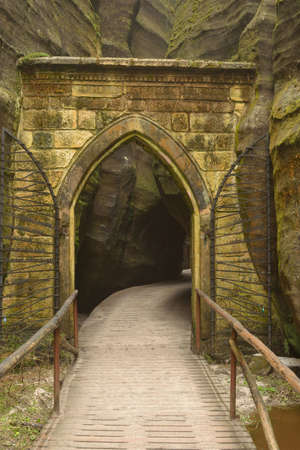 rock gateの写真素材