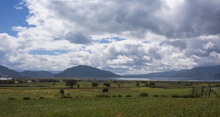 Shangri-Laの写真素材