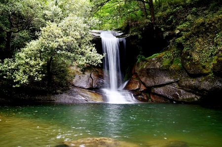 Qinling Mountains Shaanxiの写真素材