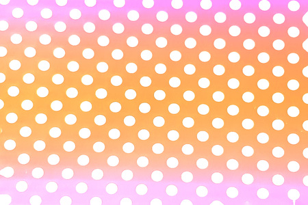 Seamless gradient color polka dot pattern. Backgroundの写真素材