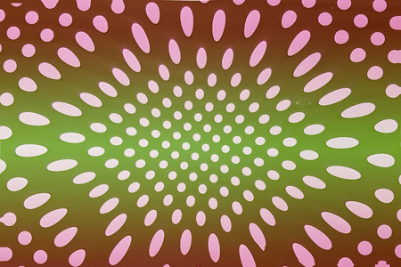 Seamless gradient color polka dot pattern. Backgroundの写真素材