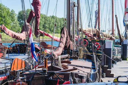 ZIERIKZEE, ZEELAND, NETHERLANDS - JUNE 15, 2015:Zierikzee, Zeeland, Netherlands - June 15, 2015:...