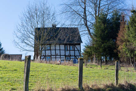 BOXTEL, THE NETHERLANDS - MARCH 09, 2019: Entrance to the Oertijdmuseum near the town of Boxtel in Hollandのeditorial素材