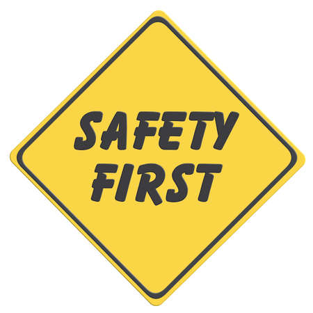 General warning icon. Yellow security icon.