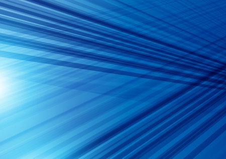 crossed blue speed lines backgroundの写真素材