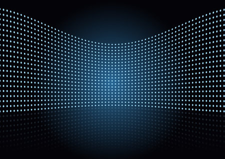 Digital space image background of dotsのイラスト素材