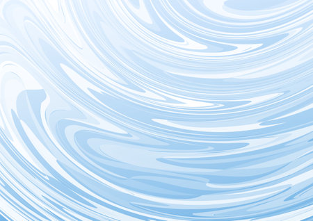 light blue marbling texture patternのイラスト素材