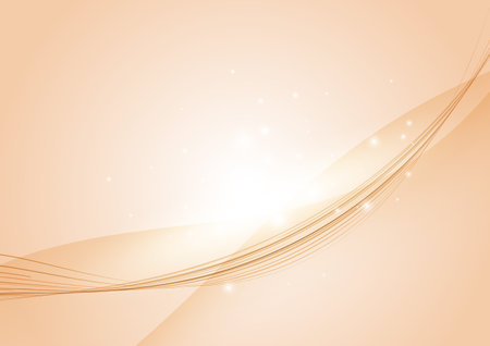 gold abstract wave texture backgroundのイラスト素材