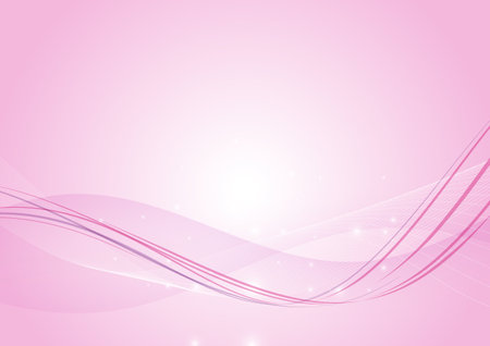 soft pink wave texture backgroundのイラスト素材